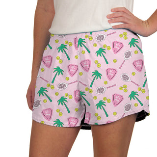 Azarhia Athleisure Beverly Hills Print Steph Shorts