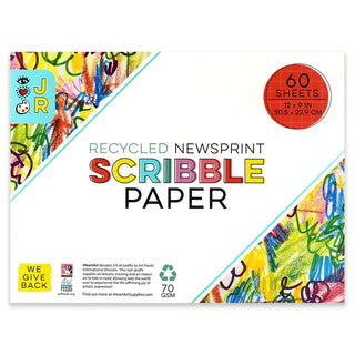 Recycled Newsprint Scribble Pad