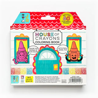 House of Crayons with Coloring Book