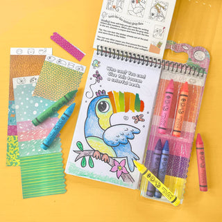 Art on the Go! Collage Fun Jungle