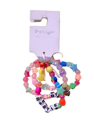Bari Lynn 3pc BFF Charm Bracelets