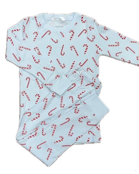 Lydababy Candy Cane Light Blue 2pc set