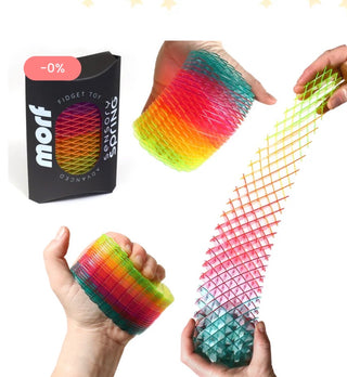 Morf Big Spring Rainbow Fidget