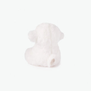 Wooden Ring Rattle - Plush Lamb