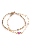 Great Pretenders Boutique Chic Linked With Love Bracelet