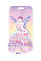 Great Pretenders 30 Pairs Butterfly Fairy Triana, Sticker Earrings