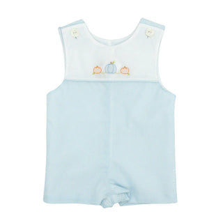 Baby Sen Blue Graham Pumpkin Shortall