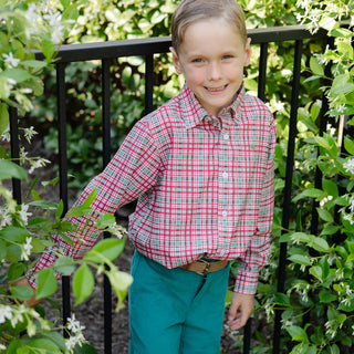 J. Bailey Roscoe Button Down Shirt - Jolly Plaid