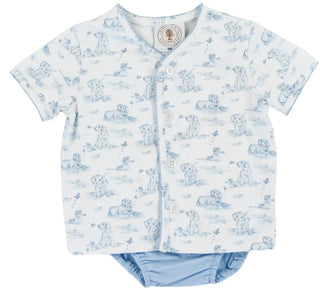 Snips and Snails Diaper Set Blue