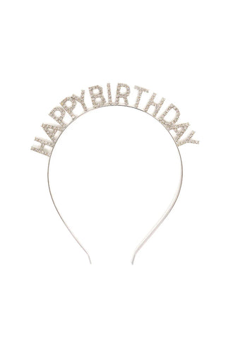 Great Pretenders Happy Birthday Rhinestone Headband