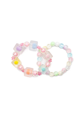 Great Pretenders Hip to Be Square 2Pc Bracelet Set