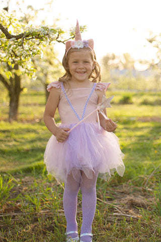 Great Pretenders Shimmer Unicorn Dress & Headband Set