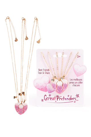Besties Era Tear & Share Necklaces (3Pc)