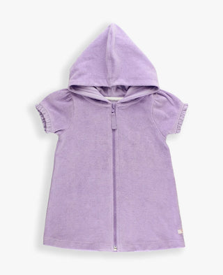 Rufflebutts Lavender Terry Full Zip Coverup)