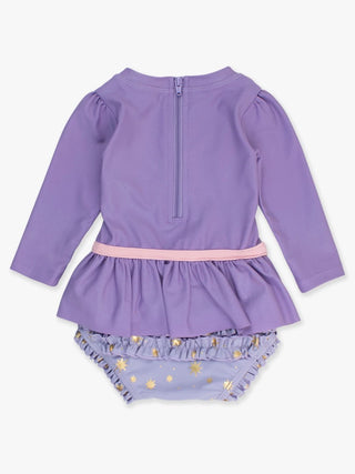 Tower Princess Long Sleeve Skirted One Piece