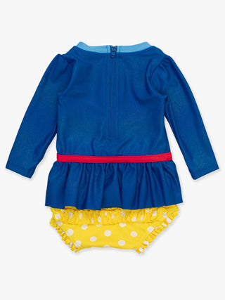 Apple Princess Long Sleeve Skirted One Piece