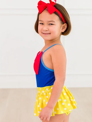 Apple Princess Skirted One Piece Swimsuit