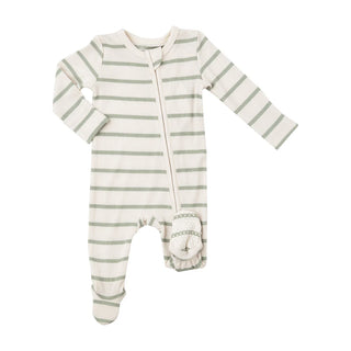Angel Dear Desert Sage + Sugar Swizzle Footie
