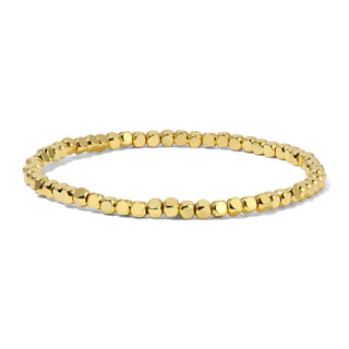 Gold/Silver Mixed Cube & Round Bracelet Assortment