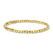 Gold Cube Bracelet 3MM