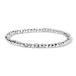 Silver Cube Bead Bracelet 3MM