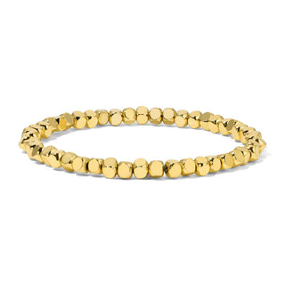 Gold/Silver Mixed Cube & Round Bracelet Assortment