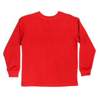 Bailey Boys Girls L/S Tee - Red