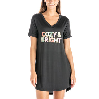 Hello Mello Sleep Shirt - Cozy & Bright