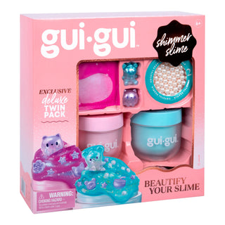 Gui Gui Shimmer Deluxe Duo Slime Pack