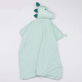 Bamboo Dino Dots Lovey + Paci Clip
