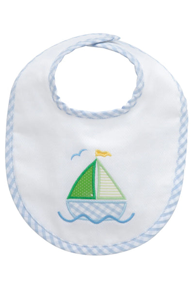 Sailboat Applique Basic Bib