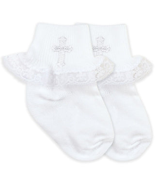 Jefferies Socks Christening Socks- 1 Pair
