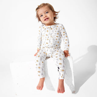 Bellabu Bear Milk & Cookies Convertible Footie