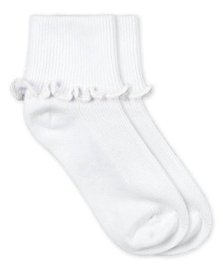 Jefferies Socks Ripple Edge Turn Cuff Socks