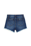 Tractr Denim Shorts - Brittany Dark Wash