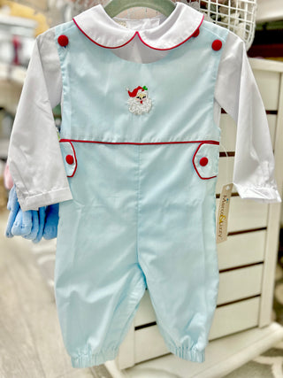 Boy's "Santa Claus" Overall Set