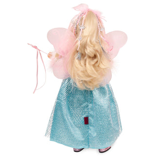 Back view of Götz Marie fairy doll with wings