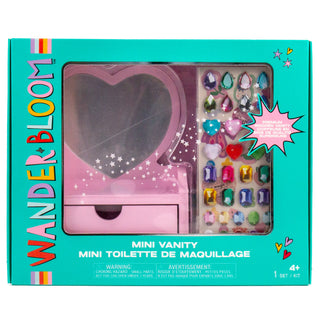 Wander Bloom DIY Pink Wooden Mini Vanity