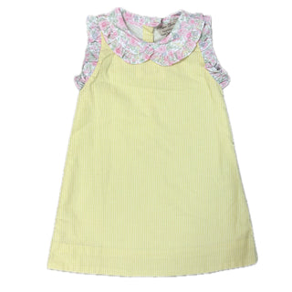 Aspen Claire Yellow gingham/Floral Dress