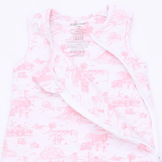 Golf Toile Pink - Sleep Bag