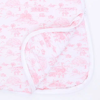 Golf Toile Pink - Sleep Bag