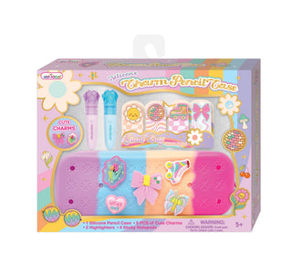 Silicone Charm Pencil Case - Good Day