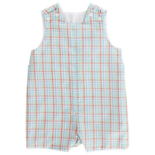 Bailey Boys Short John John w/ Tab - Citrus