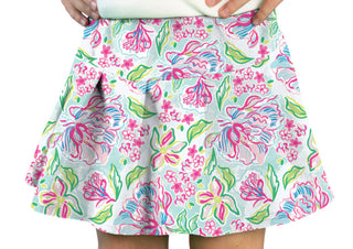 Azarhia Athleisure In Full Bloom Tennis Skirt