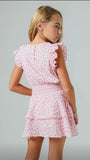 Pink Floral Marigot Dress