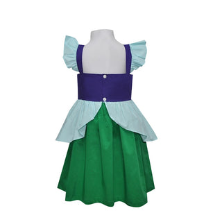 Green Princcess Ariel Dress