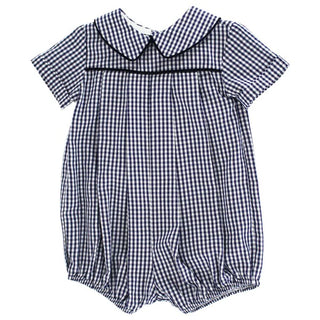 J. Bailey Dressy Bubble Short - Navy Check