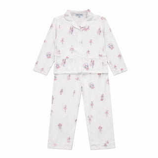 Sweet Dreams Pink Nutcracker Print White PJs