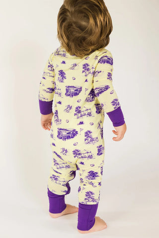 Southern Slumber Tiger Tolie Double Zipper Bamboo Sleeper