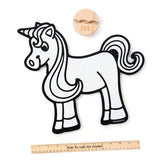 Doodleface Eraseable Crayon Board Unicorn